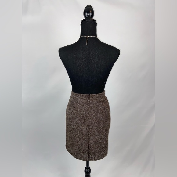 Skirt Brown pockets Banana Republic Size 4P - Picture 6 of 11
